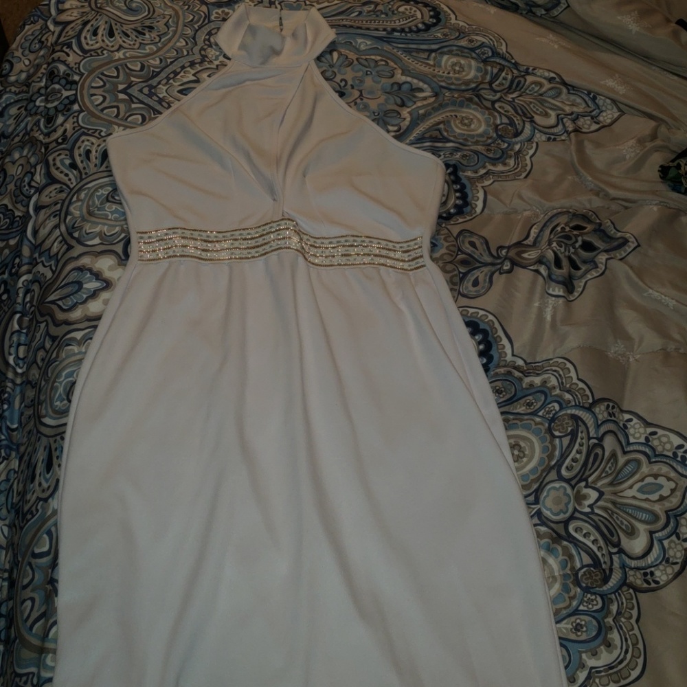 White dress